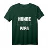 Hundepapa Herzschlag EKG Pfote T-Shirt – Liebe zum Hund zeigen, ideales Geschenk für Hundeliebhaber & Tierfreunde