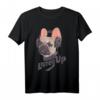 Französische Bulldogge Funny Superheld Dogge Geschenk T-Shirt - Lustiges Tiermotiv für Hundeliebhaber, Herrchen & Frauchen zu Weihnachten & Geburtstag