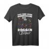 Das Sind Keine Hunde Haare Das Ist Doggen Glitzer T-Shirt - Humorvolles Geschenk für Hundeliebhaber, perfekt für Weihnachten & Geburtstag