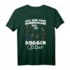 Das Sind Keine Hunde Haare Das Ist Doggen Glitzer T-Shirt - Humorvolles Geschenk für Hundeliebhaber, perfekt für Weihnachten & Geburtstag
