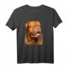 Bordeaux Dogge Hund Portrait Haustier Shirt - Klassisch geschnitten, perfekt für Hundeliebhaber und Bordeaux Dogge Fans