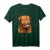 Bordeaux Dogge Hund Portrait Haustier Shirt - Klassisch geschnitten, perfekt für Hundeliebhaber und Bordeaux Dogge Fans