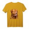 Bordeaux Dogge Hund Portrait Haustier Shirt - Klassisch geschnitten, perfekt für Hundeliebhaber und Bordeaux Dogge Fans