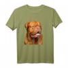 Bordeaux Dogge Hund Portrait Haustier Shirt - Klassisch geschnitten, perfekt für Hundeliebhaber und Bordeaux Dogge Fans