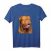 Bordeaux Dogge Hund Portrait Haustier Shirt - Klassisch geschnitten, perfekt für Hundeliebhaber und Bordeaux Dogge Fans