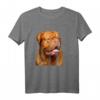 Bordeaux Dogge Hund Portrait Haustier Shirt - Klassisch geschnitten, perfekt für Hundeliebhaber und Bordeaux Dogge Fans