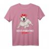 Dogo Argentino Hunde Mama Frauchen T-Shirt - Lustiges Hundemotiv, Geschenkidee für Hundefans, Muttertag & Geburtstag