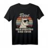 Herren Best Dogo Argentino Dad Ever Vintage Retro T-Shirt - Perfektes Geschenk für Hundeliebhaber zu Weihnachten, Vatertag, Muttertag oder Geburtstag