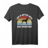 Retro Dogo Argentino Hundegeschenk T-Shirt – Perfekt für Geburtstage & Weihnachten für Dogo Argentino Liebhaber