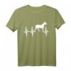 Dogo Argentino Heartbeat Hundemama & Papa T-Shirt – Perfektes Haustiergeschenk für Weihnachten & Geburtstag