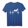 Dogo Argentino Heartbeat Hundemama & Papa T-Shirt – Perfektes Haustiergeschenk für Weihnachten & Geburtstag