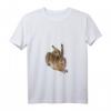 Damen T-Shirt mit Albrecht Durer Hase Illustration - Elegant V-Ausschnitt, Tierkunst & Fine Art Design