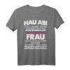 Vorsicht Habe Russische Frau T-Shirt – Lustiges Geschenk für Ehemänner russischer Frauen zu Weihnachten, Geburtstag oder Valentinstag