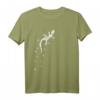 Retro Salamander mit Spuren | Cooles Leopard-Gecko T-Shirt für Reptilien- und Amphibienliebhaber, perfekt für Urlaub und Geschenke