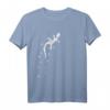 Retro Salamander mit Spuren | Cooles Leopard-Gecko T-Shirt für Reptilien- und Amphibienliebhaber, perfekt für Urlaub und Geschenke
