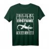 This Is My Human Costume I'm A Lizard Halloween Eidechse T-Shirt - Lustiges Kostüm für Reptilien- und Halloween-Fans