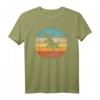 Gecko Retro Vintage 60er 70er Sonnenuntergang T-Shirt – Reptilien- und Tierliebhaber Mode für Männer, Frauen, Jungen & Mädchen