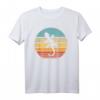Gecko Retro Vintage 60er 70er Sonnenuntergang T-Shirt – Reptilien- und Tierliebhaber Mode für Männer, Frauen, Jungen & Mädchen
