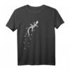 Retro Gecko mit Spuren - Tribal Salamander T-Shirt für Reptilien- und Amphibienliebhaber, ideal für Sommer, Urlaub & als Geschenk