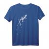 Retro Gecko mit Spuren - Tribal Salamander T-Shirt für Reptilien- und Amphibienliebhaber, ideal für Sommer, Urlaub & als Geschenk