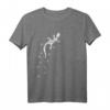 Retro Gecko mit Spuren - Tribal Salamander T-Shirt für Reptilien- und Amphibienliebhaber, ideal für Sommer, Urlaub & als Geschenk