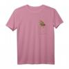 Bearded Dragon Eidechse Reptil T-Shirt mit Fake Pocket – Lustiges Geschenk für Reptilienliebhaber, Tierärzte und Tierhandlungsmitarbeiter