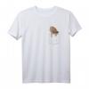 Bearded Dragon Eidechse Reptil T-Shirt mit Fake Pocket – Lustiges Geschenk für Reptilienliebhaber, Tierärzte und Tierhandlungsmitarbeiter