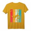Kinder 7. Geburtstag Retro Eidechse Gecko Reptil T-Shirt - Lustiges Vintage Tiermotiv für junge Echsen- und Geckoliebhaber