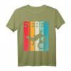 Kinder 7. Geburtstag Retro Eidechse Gecko Reptil T-Shirt - Lustiges Vintage Tiermotiv für junge Echsen- und Geckoliebhaber