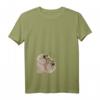 Damen Eidechsen Leopardgecko T-Shirt mit V-Ausschnitt – Perfektes Geschenk für Reptilien- und Amphibienfans