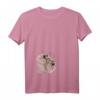 Damen Eidechsen Leopardgecko T-Shirt mit V-Ausschnitt – Perfektes Geschenk für Reptilien- und Amphibienfans