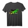Retro Leguan Farben Spritzen Reptil Eidechsen T-Shirt – Perfektes Geschenk für Reptilien- und Iguana-Liebhaber