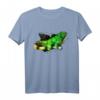 Retro Leguan Farben Spritzen Reptil Eidechsen T-Shirt – Perfektes Geschenk für Reptilien- und Iguana-Liebhaber