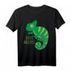 Chamäleon Design T-Shirt - Lustiges Vintage Reptilienmotiv für Tierliebhaber & Geschenkideen zu Geburtstagen, Weihnachten & Jubiläen