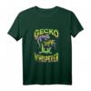 Nette Gecko Wildlife Eidechse Leben ist besser mit Geckos T-Shirt - Perfektes Geschenk für Tier- und Reptilienliebhaber beim Wandern und Zoo-Besuch
