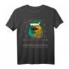 Weihnachtsbärtiger Drache-Sankt-Hut Haustier-Eidechse Reptil T-Shirt – Lustiges Geschenk für Reptilienliebhaber & Eidechsenbesitzer