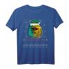 Weihnachtsbärtiger Drache-Sankt-Hut Haustier-Eidechse Reptil T-Shirt – Lustiges Geschenk für Reptilienliebhaber & Eidechsenbesitzer
