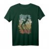 Funky Retro Gecko Silhouette Vintage Eidechse T-Shirt – Stylisches Reptiliendesign, perfekt als Geschenk für Gecko- und Reptilienliebhaber
