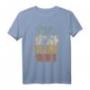 Funky Retro Gecko Silhouette Vintage Eidechse T-Shirt – Stylisches Reptiliendesign, perfekt als Geschenk für Gecko- und Reptilienliebhaber