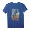 Funky Retro Gecko Silhouette Vintage Eidechse T-Shirt – Stylisches Reptiliendesign, perfekt als Geschenk für Gecko- und Reptilienliebhaber