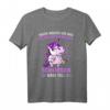 Heute möchte ich was mit Menschen machen Schubsen wäre toll - Lustiges Einhorn T-Shirt mit schwarzem Humor für Männer und Frauen
