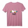 Einhorn Nö Unicorn Spruch Statement T-Shirt mit Mittelfinger – Lustiges Geschenk für Geburtstag & Weihnachten für Pferdefreunde, Kinder & Erwachsene