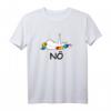Einhorn Nö Unicorn Spruch Statement T-Shirt mit Mittelfinger – Lustiges Geschenk für Geburtstag & Weihnachten für Pferdefreunde, Kinder & Erwachsene