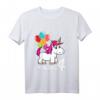 Kinder 4. Geburtstag Mädchen Einhorn T-Shirt - Süßes Geburtstagsgeschenk für Einhorn-Liebhaberinnen zum 4. Geburtstag
