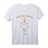 Kinder Ich bin schon 2 Geburtstagsshirt mit Einhorn - Perfektes Geschenk und Outfit für den 2. Geburtstag Mädchen
