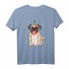 Mops Einhorn Pugicorn T-Shirt - Lustiges Hundemotiv für Mopsbesitzer & Tierfreunde, perfektes Geschenk für Weihnachten & besondere Anlässe