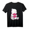 Eisbär und Donut Tierliebhaber Kinder Geschenk Hemd - Niedliches T-Shirt für Jungen und Mädchen zu Geburtstag, Weihnachten & Feiertagen