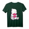 Eisbär und Donut Tierliebhaber Kinder Geschenk Hemd - Niedliches T-Shirt für Jungen und Mädchen zu Geburtstag, Weihnachten & Feiertagen