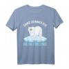Ganz dünnes Eis mein Freund T-Shirt - Lustiges Eisbär Motiv für Morgenmuffel, Humor, Arbeit & Schlaf