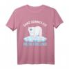 Ganz dünnes Eis mein Freund T-Shirt - Lustiges Eisbär Motiv für Morgenmuffel, Humor, Arbeit & Schlaf